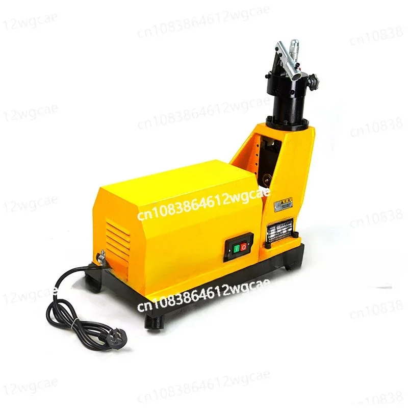 2-8 Inches Iron Tube 220v / 380v Stainless Steel Pipe Electric Hydraulic Tools with Roller Rolling Slotted Grooving Machine