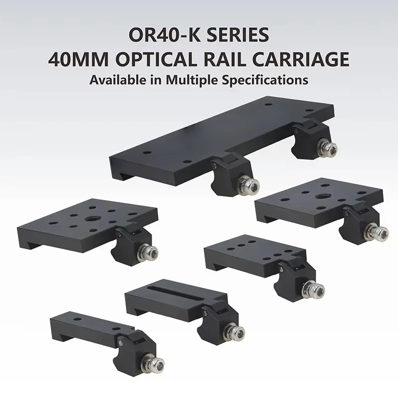40mm OR40-K Series Optical Rail Carriage with Various Specifications