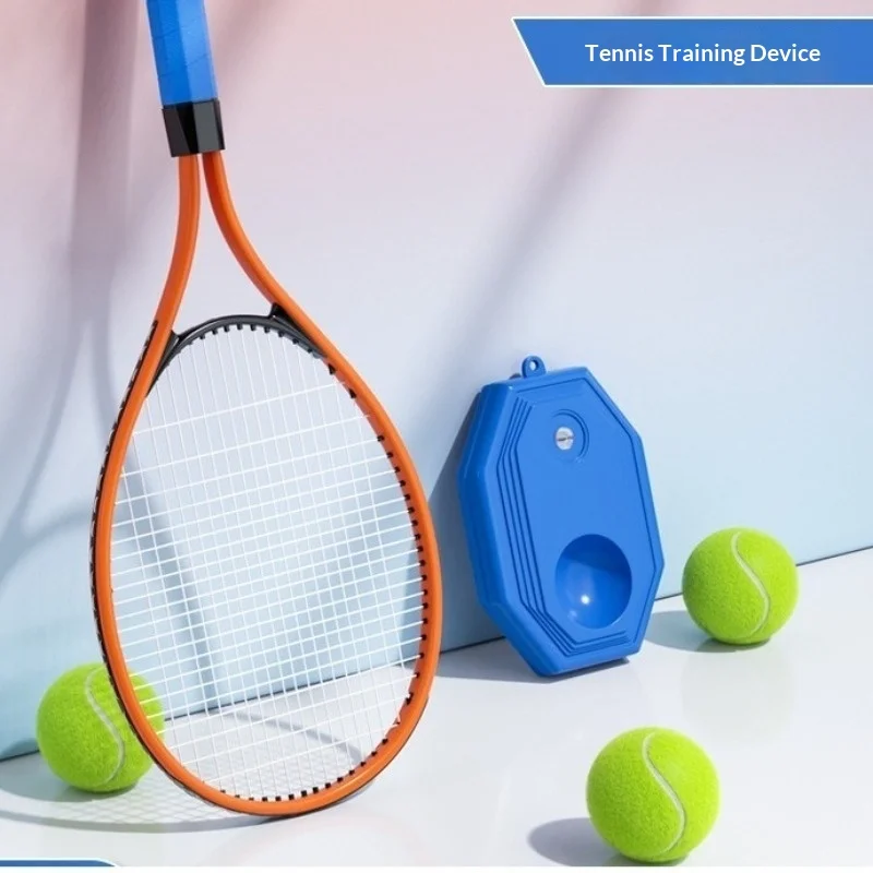 

Aluminum Tennis Racket Training Set Lightweight Beginner Practice Portable Durable Comfortable Grip Kids Adults Tennis Racket