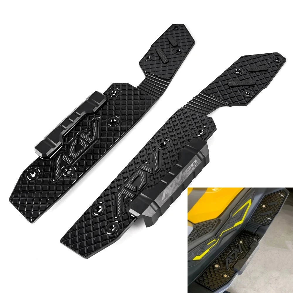 

Front Rider Footboard for Honda ADV160 2022-2025 Motorcycle Anti-Slip Aluminum Alloy Pedal Pads Custom Modification Accessories
