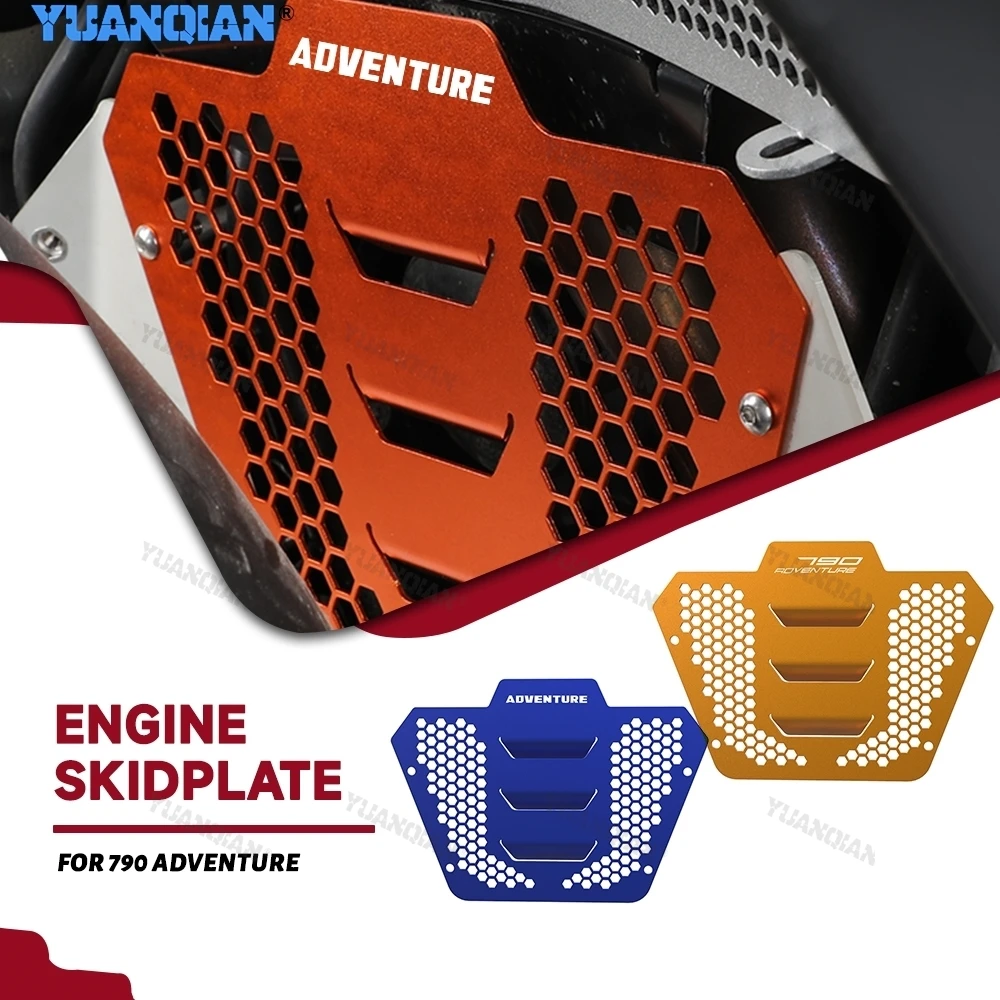 

For 790 Adventure R S 890 Advenrture R Husqvarna Norden 901 Norden901 2022-2023 Motorcycle Accessories Engine Skid Plate Cover