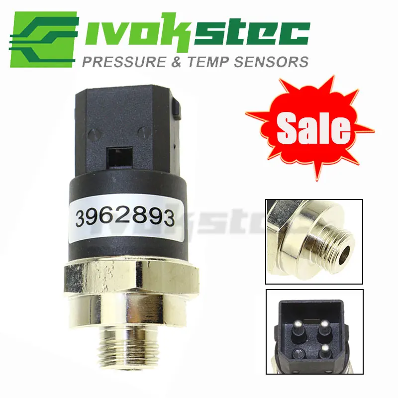0-7 Bar Engine Oil Pressure Sensor Compatible With Volvo FH12 FH16 NH12 D12A D16A Trucks 1993-2026 3962893 8143247 8156776