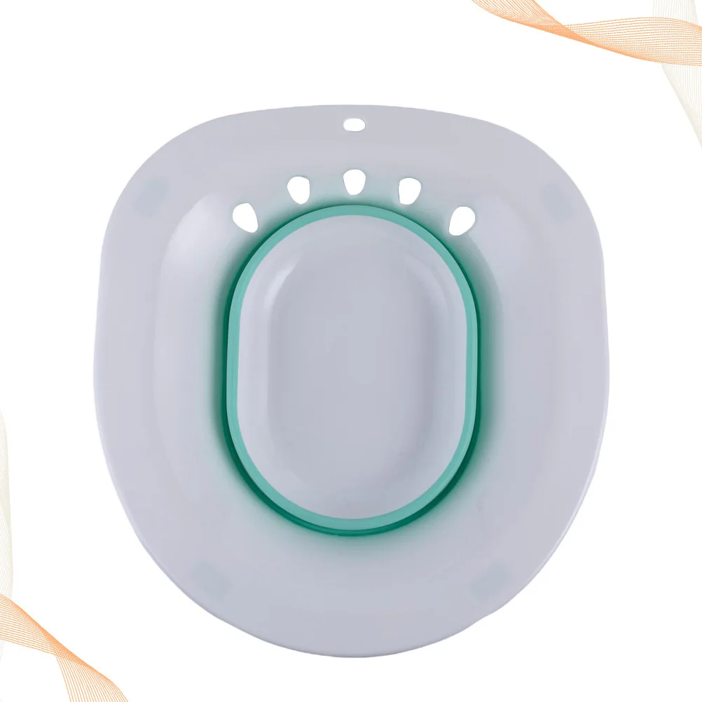 1 قطعة حمام سيتز للنساء الإناث الجزء الخاص رعاية الأم المحمولة بيديت حوض المسنين الورك غسل المرحاض مرفق الأخضر