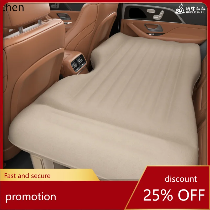 

Hxl car air mattress - inflatable backseat bed for travel