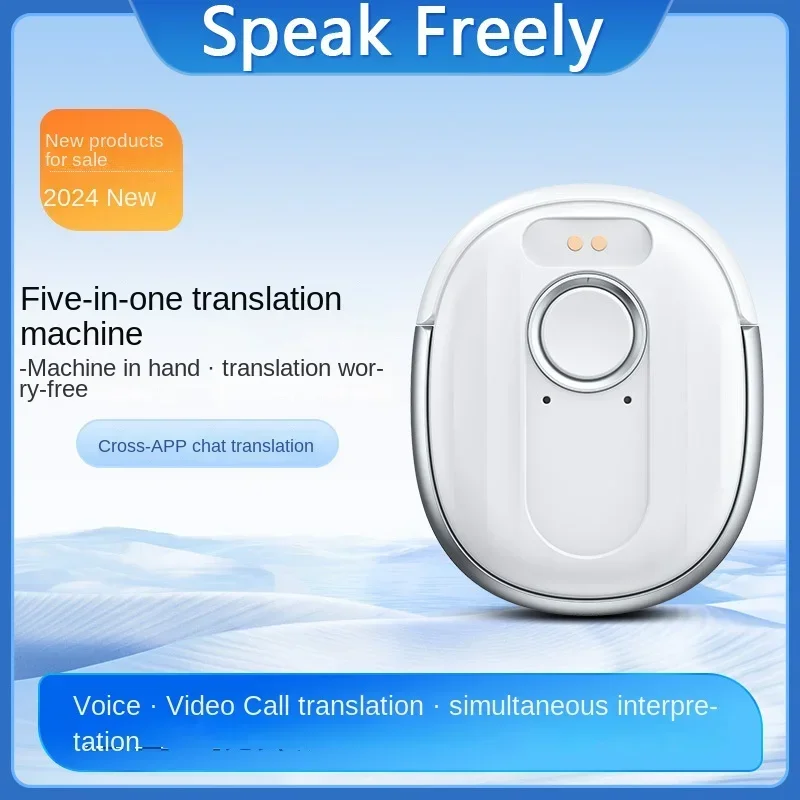 5in1 Mini APP Simultaneous Audio Translator Machine Remote Voice To Text &Video Call Photo Translation Device Interpretation New