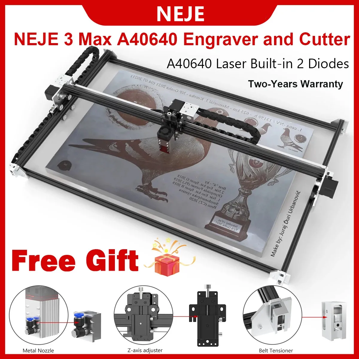 Max Laser: Der NEJE 4 Max Laser Engraver Frame mit Zeichenstift – Eine detaillierte Bewertung