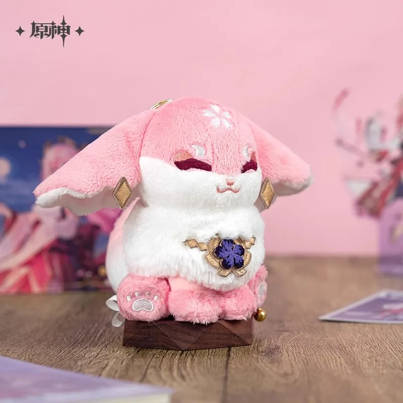 

[Genuine] miHoYo Game Genshin Impact Yae Miko Theme Plush Pendant Cartoon Doll Anime Keychain Model Ornament Cosplay Xmas Gifts