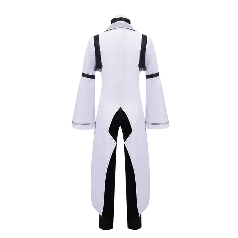 Sigma Cosplay Anime Bungou Stray Dogs 4th Costume Sigma Trench Uniform Suit Halloween Christmas Party Outfit for Men Women