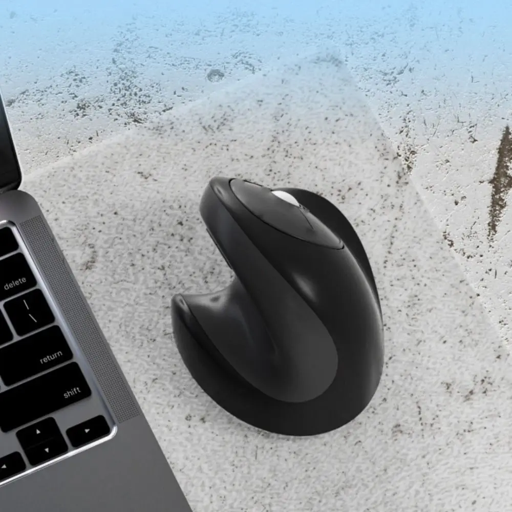 Mouse ottico ergonomico wireless 2.4G Bluetooth Mini mouse verticale dual-mode DPI Mouse da gioco per donna regolabile da ufficio