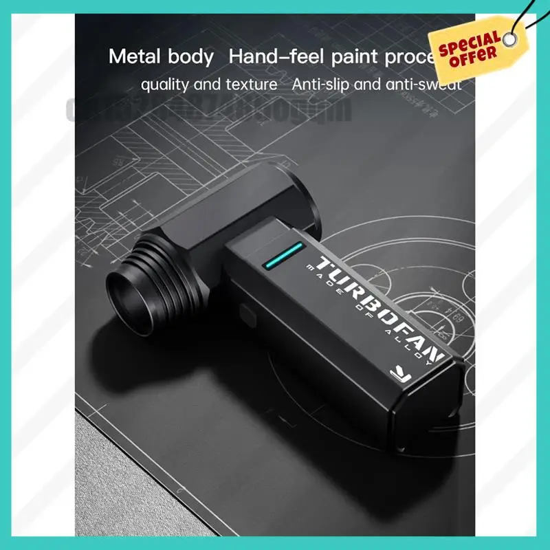 -ABJZ غسيل السيارات مروحة توربو عالية السرعة مروحة تربو محمولة باليد سرعة الرياح وإزالة الغبار #5