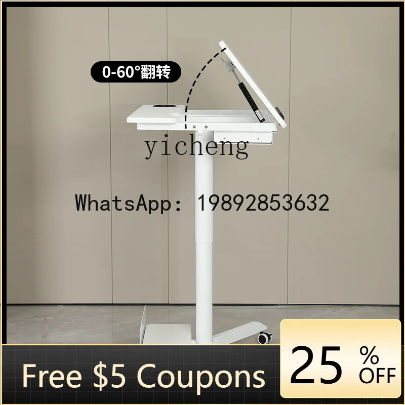 

Z3 pneumatic lifting removable computer desk table desktop office study table standing desk lifting table