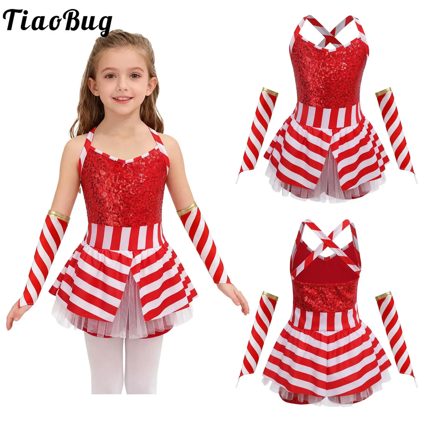 criancas-meninas-natal-doce-cana-ballet-danca-vestido-sem-mangas-lantejoulas-listrado-ginastica-collant-festa-de-ferias-santa-elf-traje