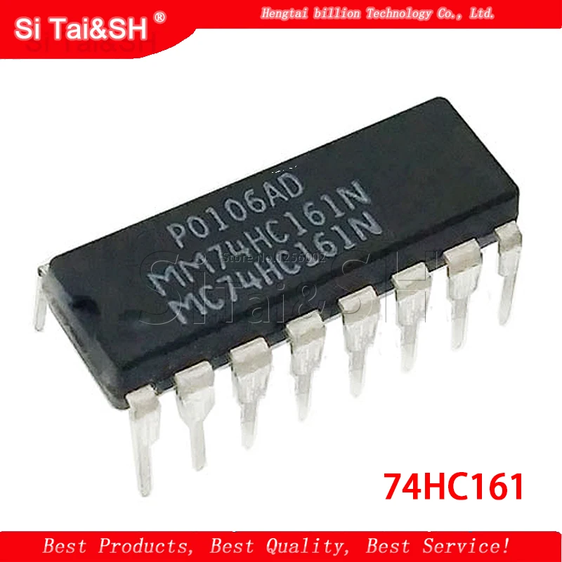 10pcs/lot TC74HC161AP 74HC161 DIP IC DIP16 counter new original