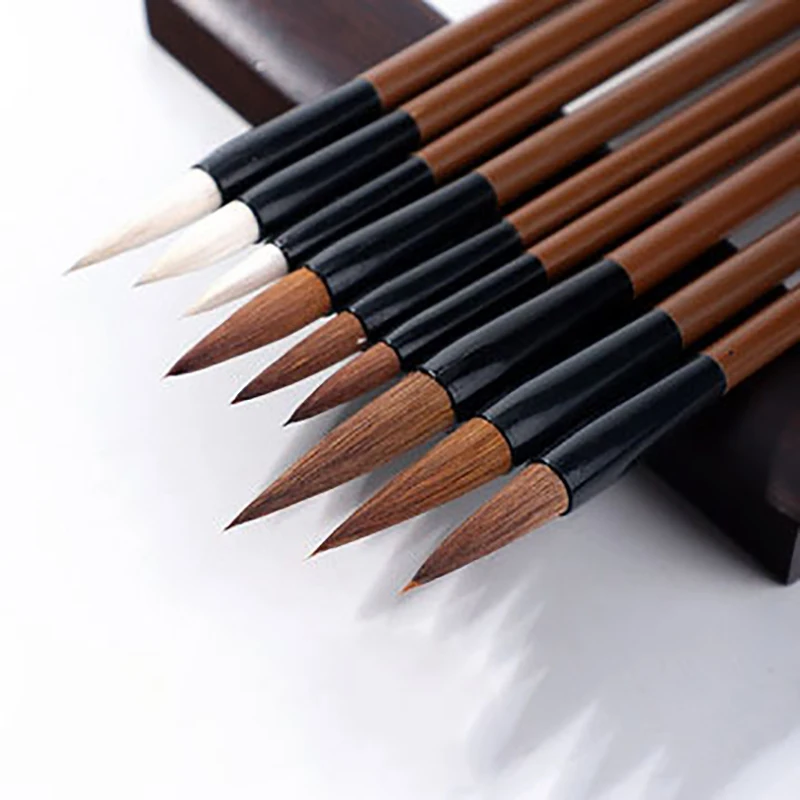 1pc Ausgezeichnete Qualität Chinesische Kalligraphie Pinsel Stift Für Wiesel Haar Pinsel