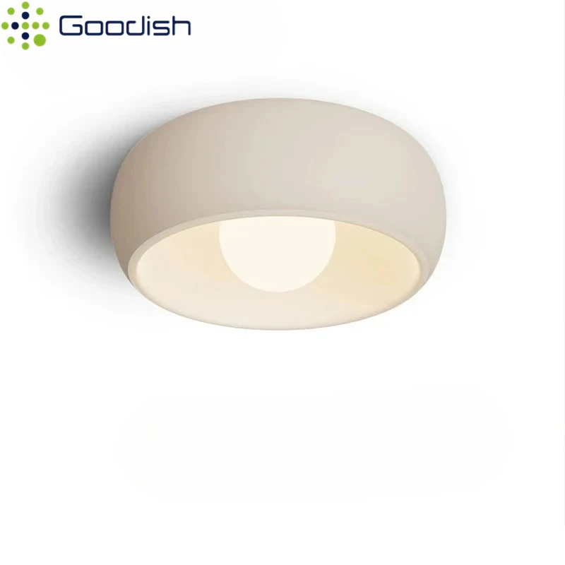 Japanische LED-Deckenleuchte im Wabi Sabi-Stil, einfache kreisförmige Lampe, Heimdekoration für Wohnzimmer, Esszimmer, Schlafzimmer, Arbeitszimmer, Kronleuchter