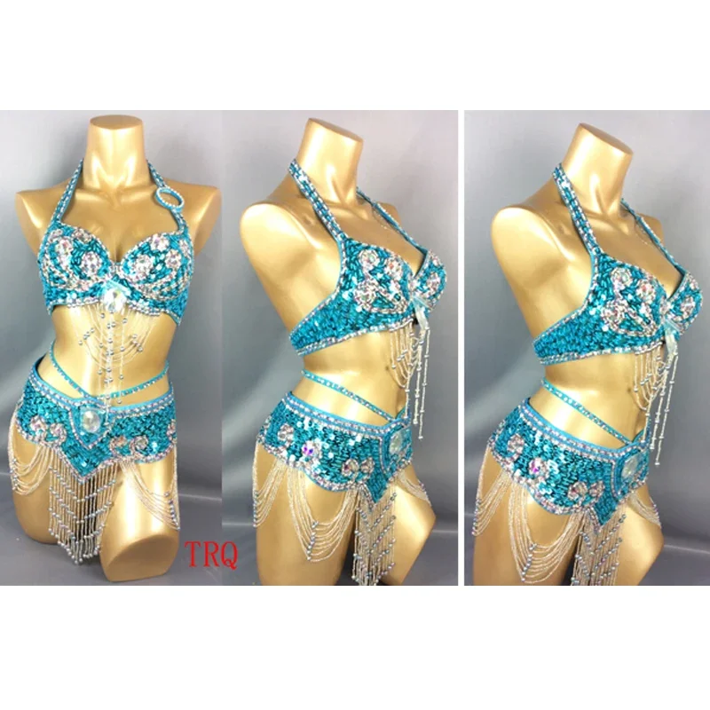 Sexy Samba Rio Carnival Costume  Sequins Belly Dance Costume Set women event music festival rave outfit