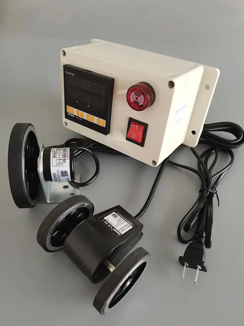 High precision electronic drum counter induction length measurement alarm automatic counting machine