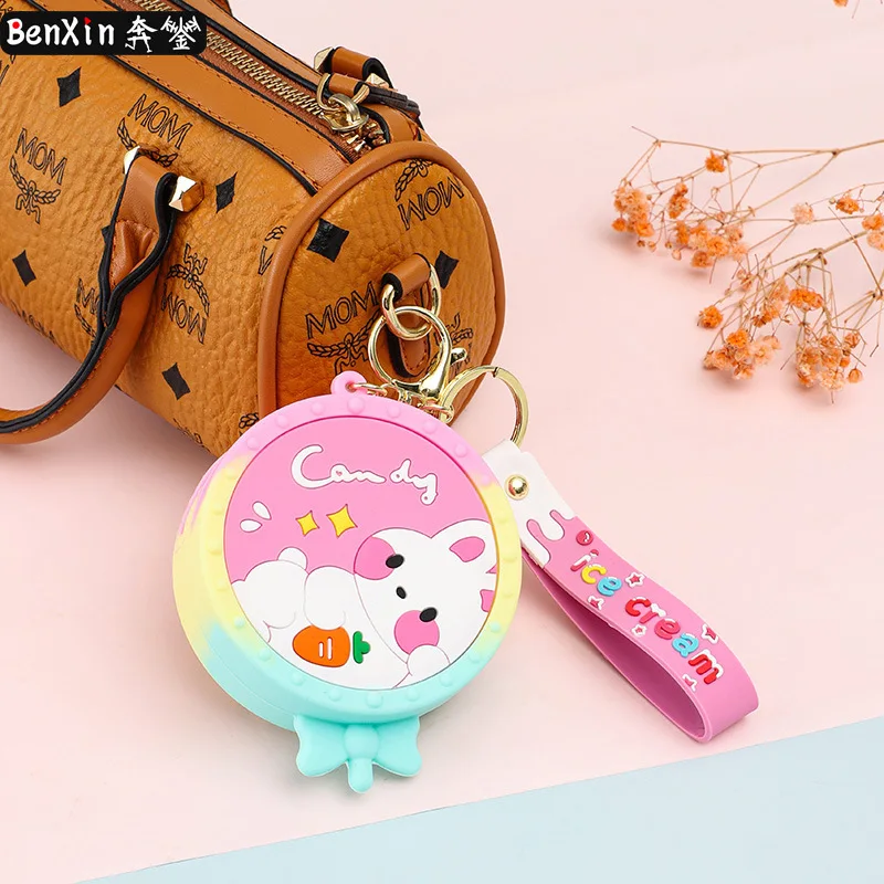 2025 Minso Mini Rat Killer Pioneer Silicone Stress-Relieving Coin Purse Keychain Pendant Coin Earphone Case Pendant