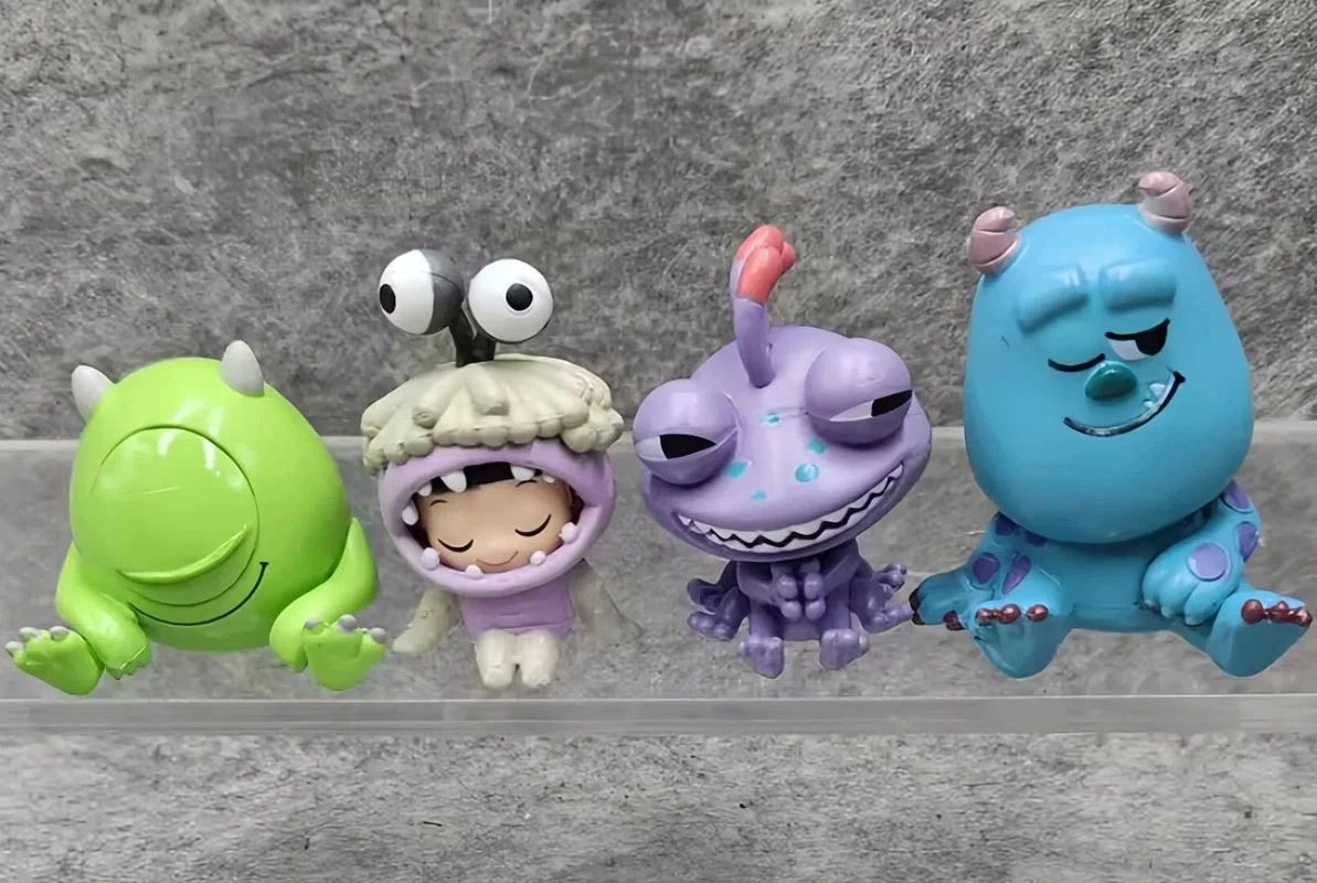 

Anime Figure Monster Power Company Haha Laugh Blind Box Cute Action Figure Twisted Egg Hair Big Eyes Trendy Toys Surprise Gift