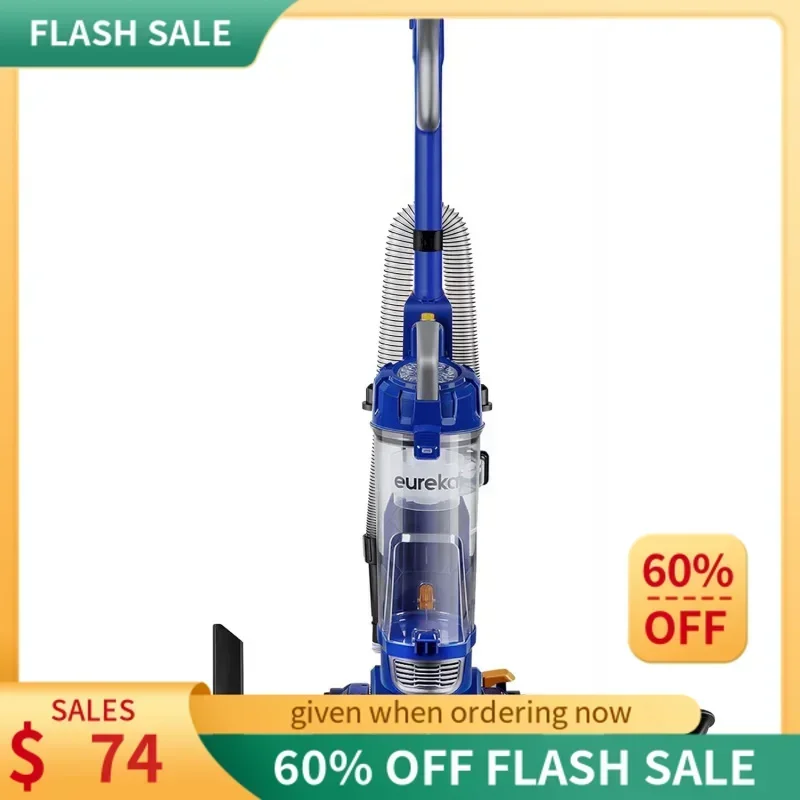 

QWeureka NEU182A PowerSpeed Bagless Upright Vacuum Cleaner,Lite,Blue