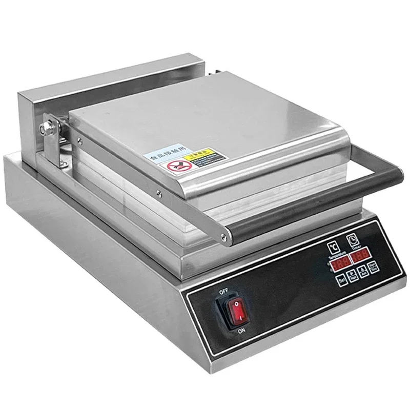 110V-240V 1500W Adjustable Thermostat Cookie Maker Machine 10Pcs Electric Commercial Or Household Biscuits Maker