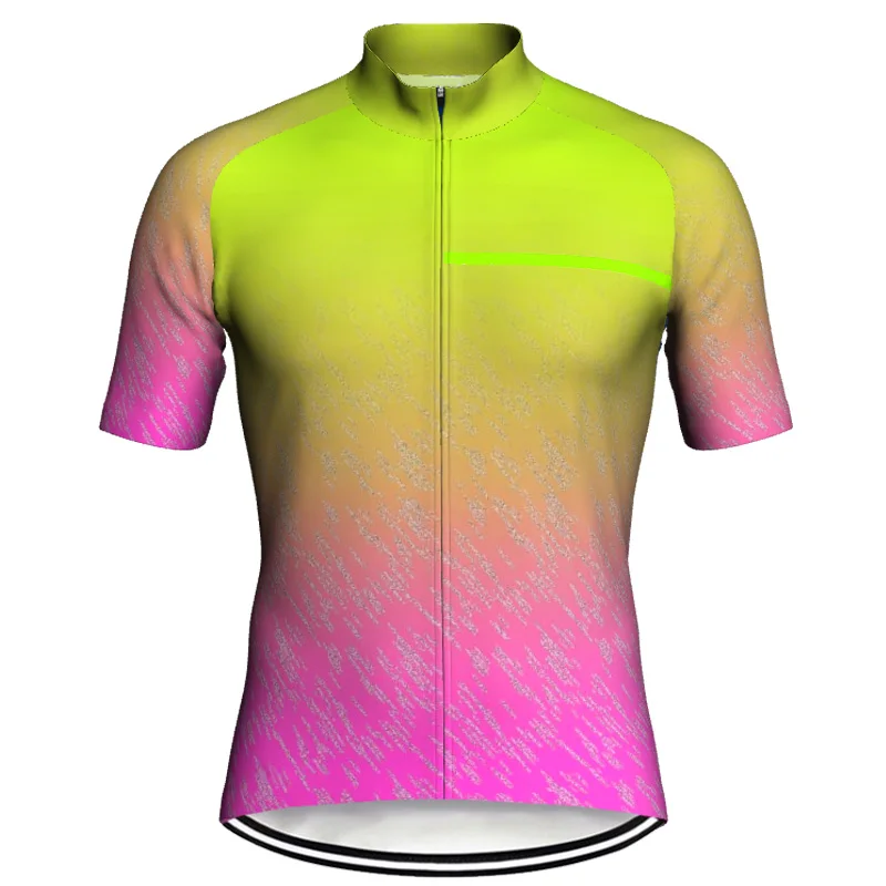 Outdoor Short Sleeve Cycling Jersey Jacket Bike Team Sports Road Sweater Downhill Wear Top Antislip Bicycle Tight Uniform Shirt