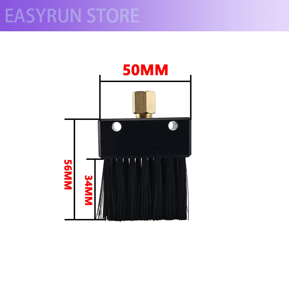

Lubrication System Guide Rail Chain Lubrication Accessories Nylon Brush 50MM