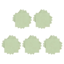 20Pcs Sage Green Paper Cocktail Napkins Disposable Wedding Soft For Birthday Dinner Party Bridal Shower Home Kitchen Portable