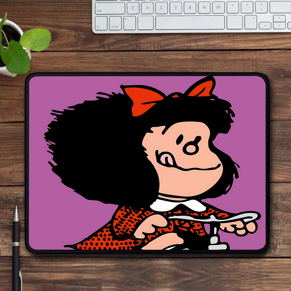 Mafalda Gaming Mouse Pad XS Small Mousepad For PC Gamer Desktop Decoration Office Mouse Mat Deskmat Rug