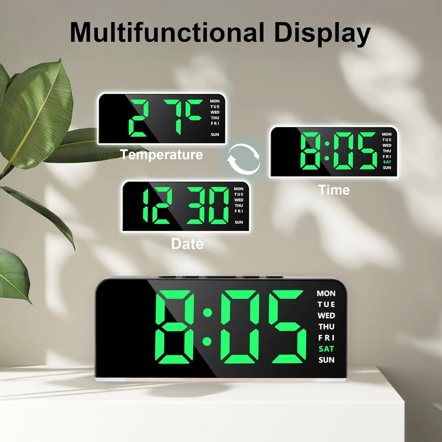 Thumbnail 3 - #12 Latest LED Bedside Alarm Clocks Updates