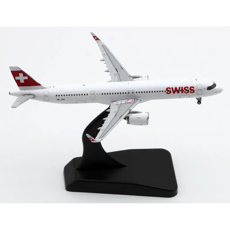 EW421N008 Alloy Collectible Plane Gift JC Wings 1:400 Swiss Airlines \