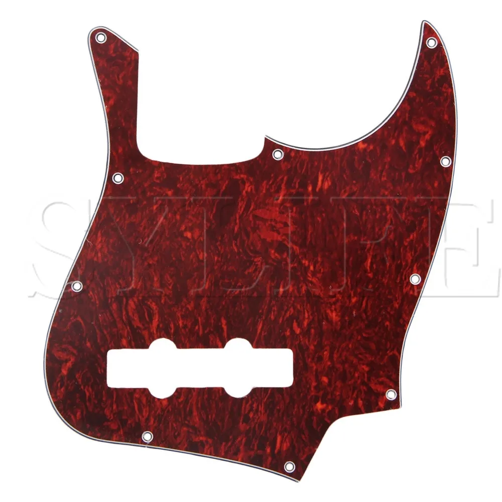 3-ply 10Hole JB Bass Guitar Pickguard Faux TORTOISE SHELL