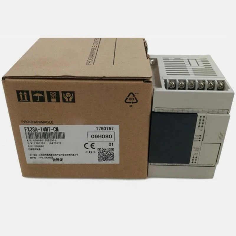 High Speed FX Family PLC Controller FX3SA-14MT-CM for remote control