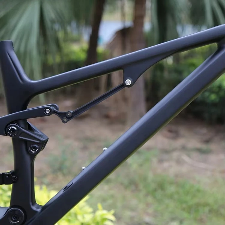High-Quality Full Carbon Fiber Suspension MTB Frame 27.5er 29er Compatible 148mm 142mm