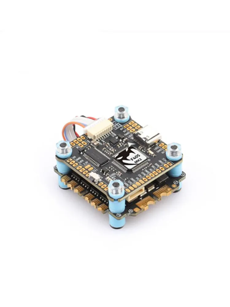 Controlador de vuelo MAMBA F405MK2 V2 MPU6000/Dshot300/600/1200 MAMBA f55 _ 128k 55A BLHeli_32 BL32 ESC Stack 30MM/M3, en stock