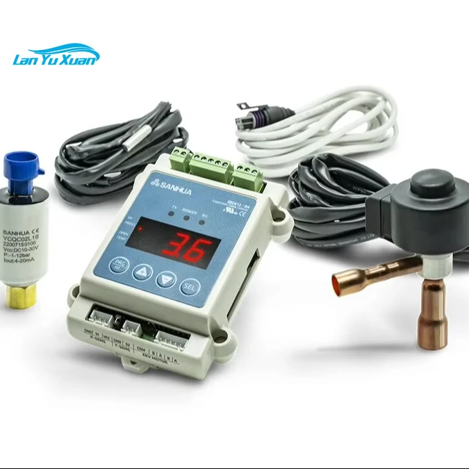 

SAN-HUA ELECTRONIC EXPANSION VALVE KIT SEC611 R4 SEC612 R4 EEV PRESSURE TRANSDUCER WITH PACKARD CABLE, TEMPERATURE SENSOR