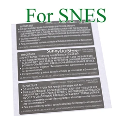 100pcs For SNES Cartridge Label Sticker Housing Shell Sticker Lable Seals Game