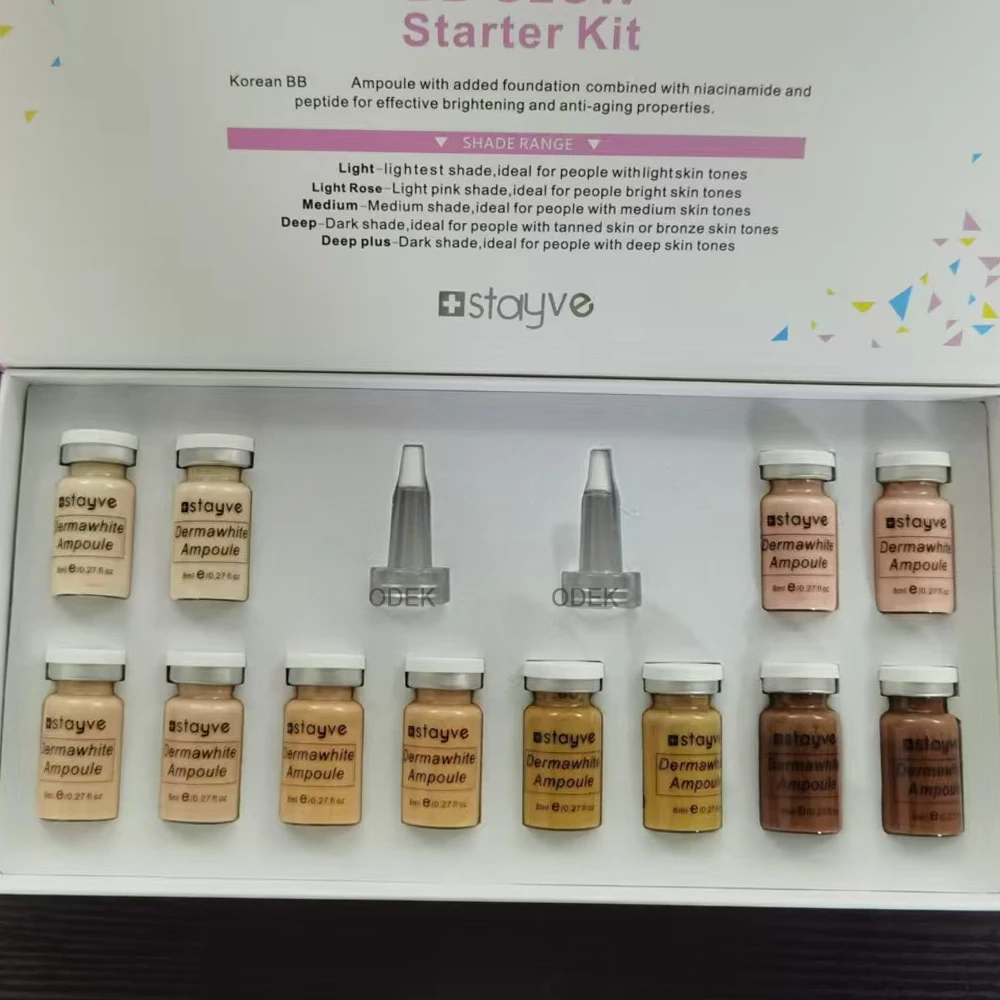 스테이브 비비 크림 연어 DNA 페이셜 글로우 세럼 앰플 에센스 펩타이드 보습 파운데이션 피부 재생 케어 뷰티