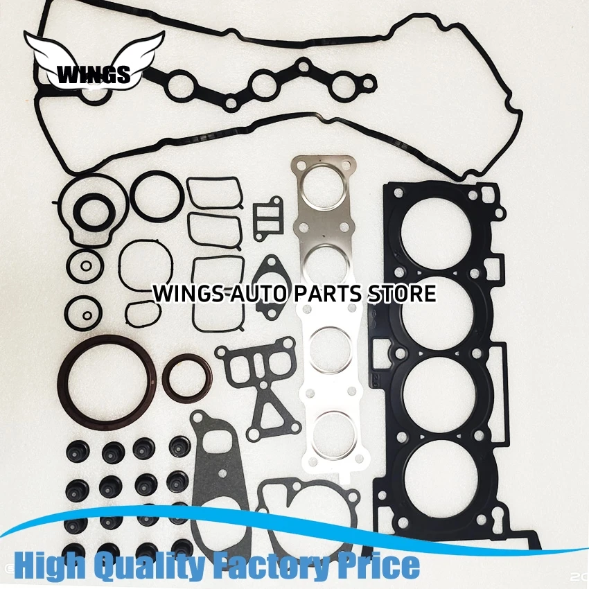 

G4KA G4KD overhaul kit 20910-25A00 is suitable for modern Sonata 2.0L engine complete gasket kit