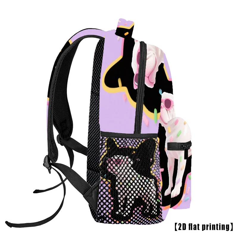 french bulldog lovers: Frenchie French Bulldog Backpack Suitable for Travel Oversized Laptop Bag with Padded Straps
