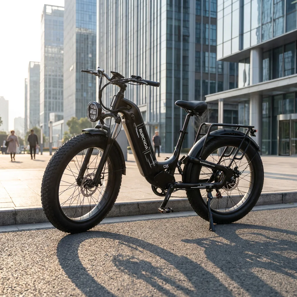26-Inch electric mountain bike fat tire European and American models are suitable for tall adult aluminum alloy bicycles factory