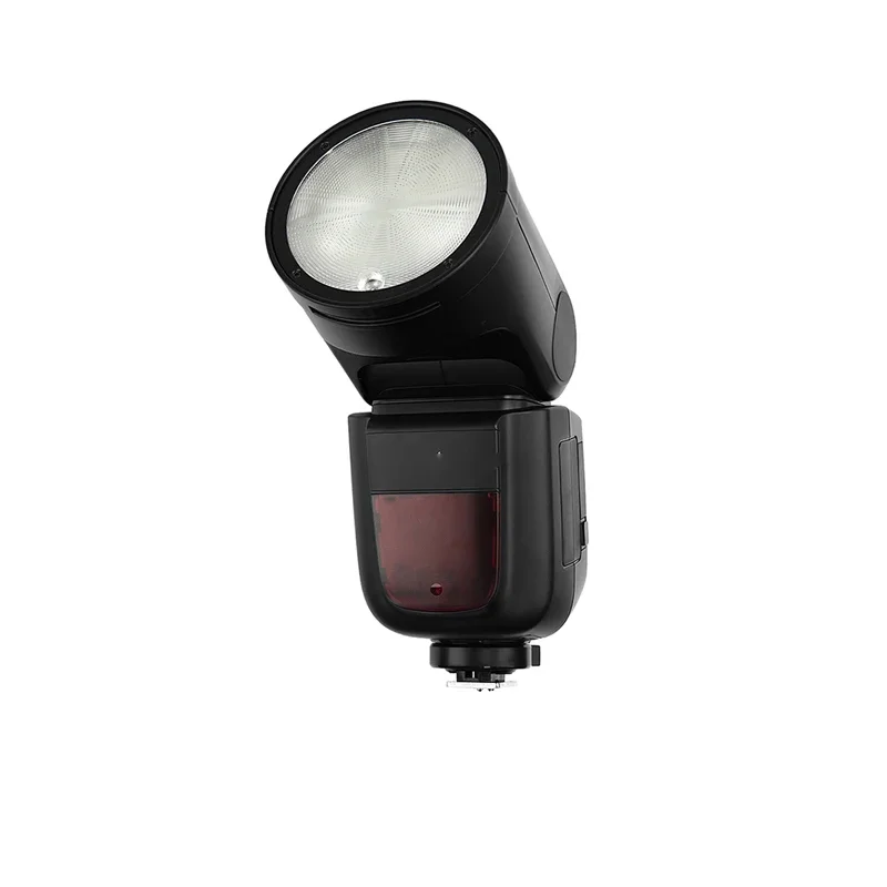 New V1 Flash Round Lamp Cap Set Top Hot Shoe Lithium Battery Camera External Photography Flash