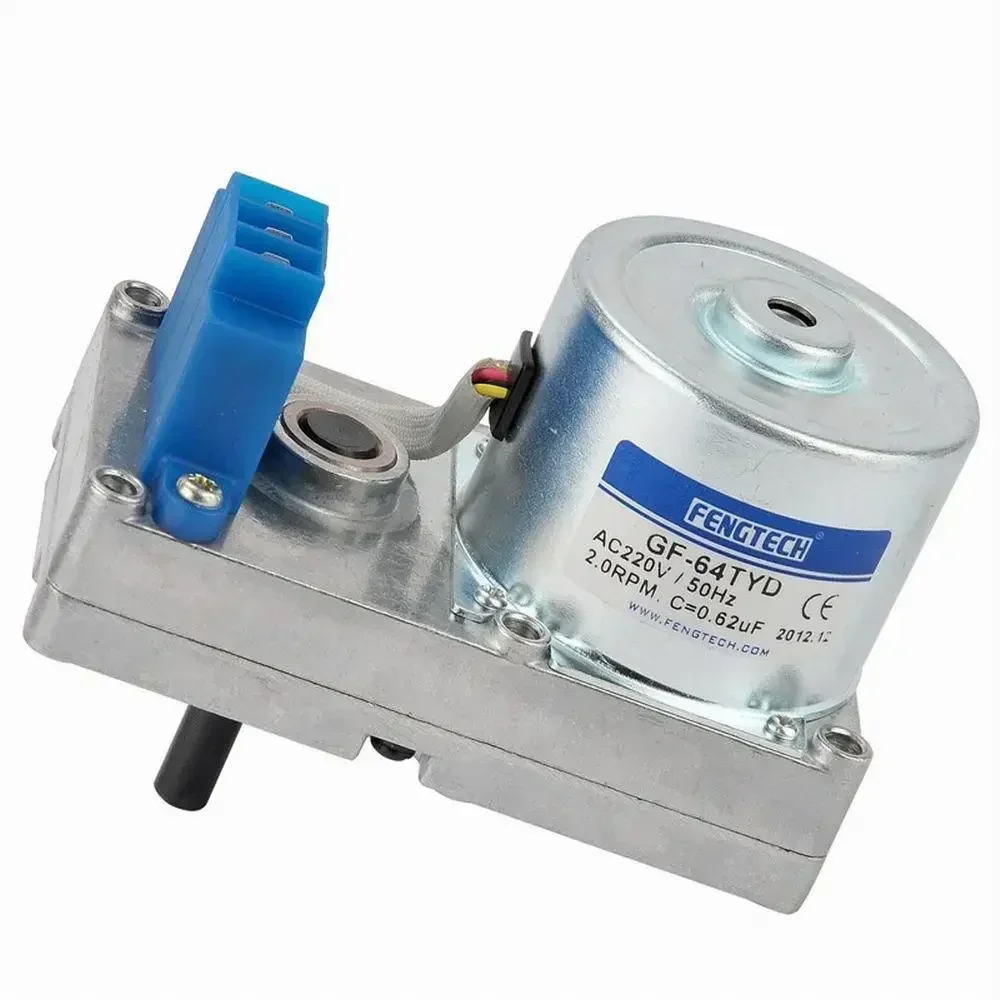 Geared motor, pellet furnace accessories feeding motor