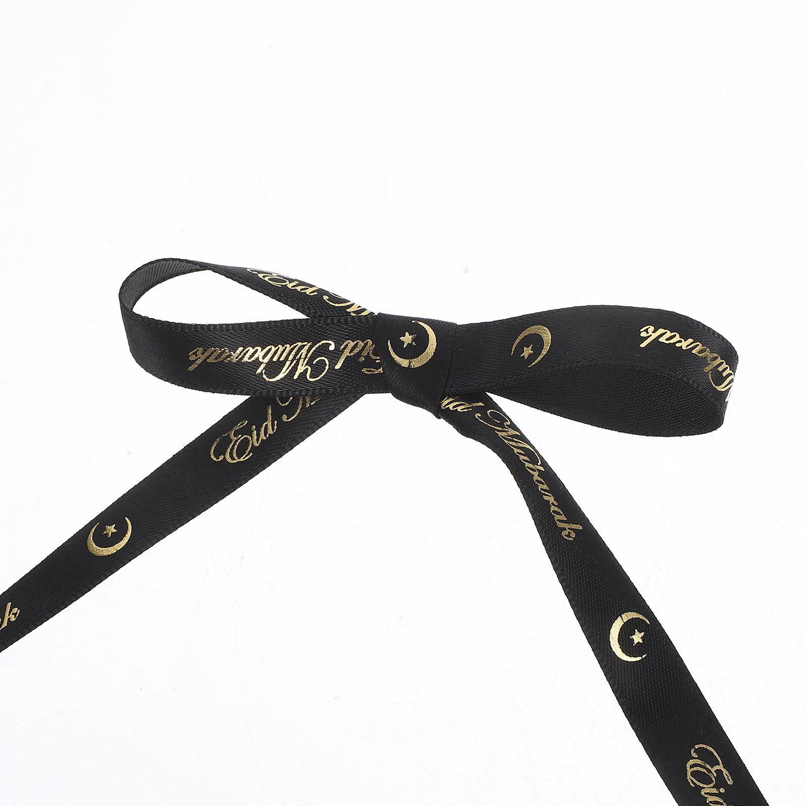 شريط هدية العيد بتصميم نجمة من البوليستر لتغليف رمضان، مثالي لتزيين شجرة إكليل الحرف اليدوية المسلمة #3