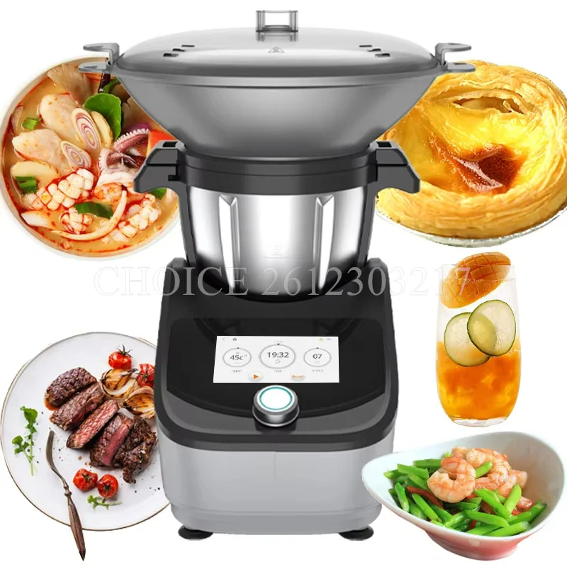 New Style Multi Functional Cooking Machine Fully Automatic Intelligent Robots De Cuisine Household Kitchen Robots Food Mixer