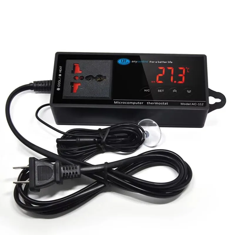 

High Precision Electronic Thermostat Power Strip for Aquarium Reptile Pet Seafood Refrigerator Thermostat