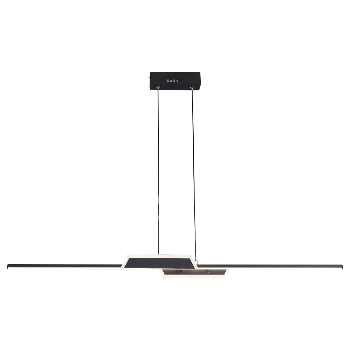 Imagem -05 - Arte de Ferro Moderna Led Luzes Pingente Minimalista Sala Estar Jantar Decoração Lustres Nordic Suspensão Luz Iluminação Preta