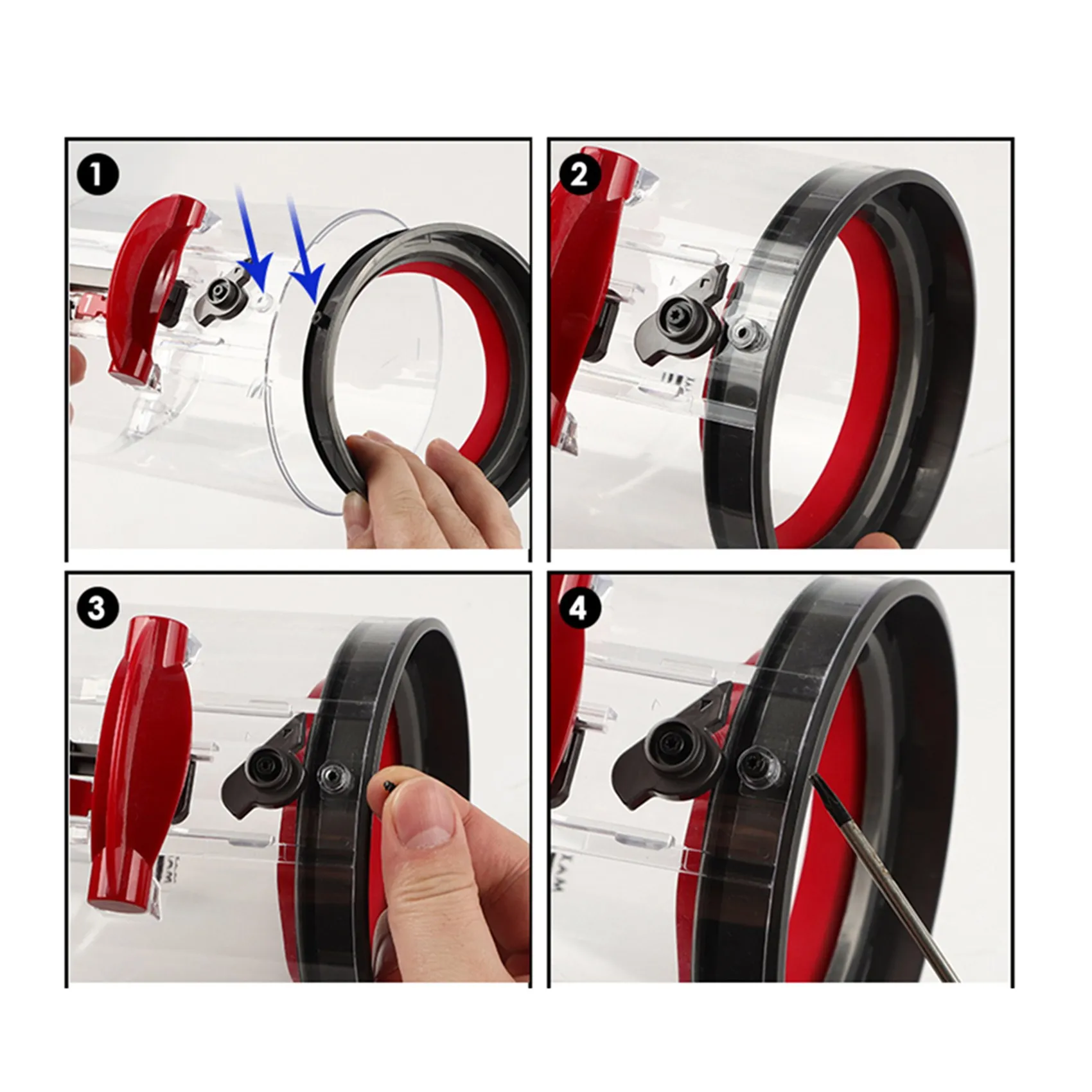 Für v11 sv14 sv15 staubsauger-staub behälter oben fester dicht ring ersatz aufsatz ersatzteil neues zubehör