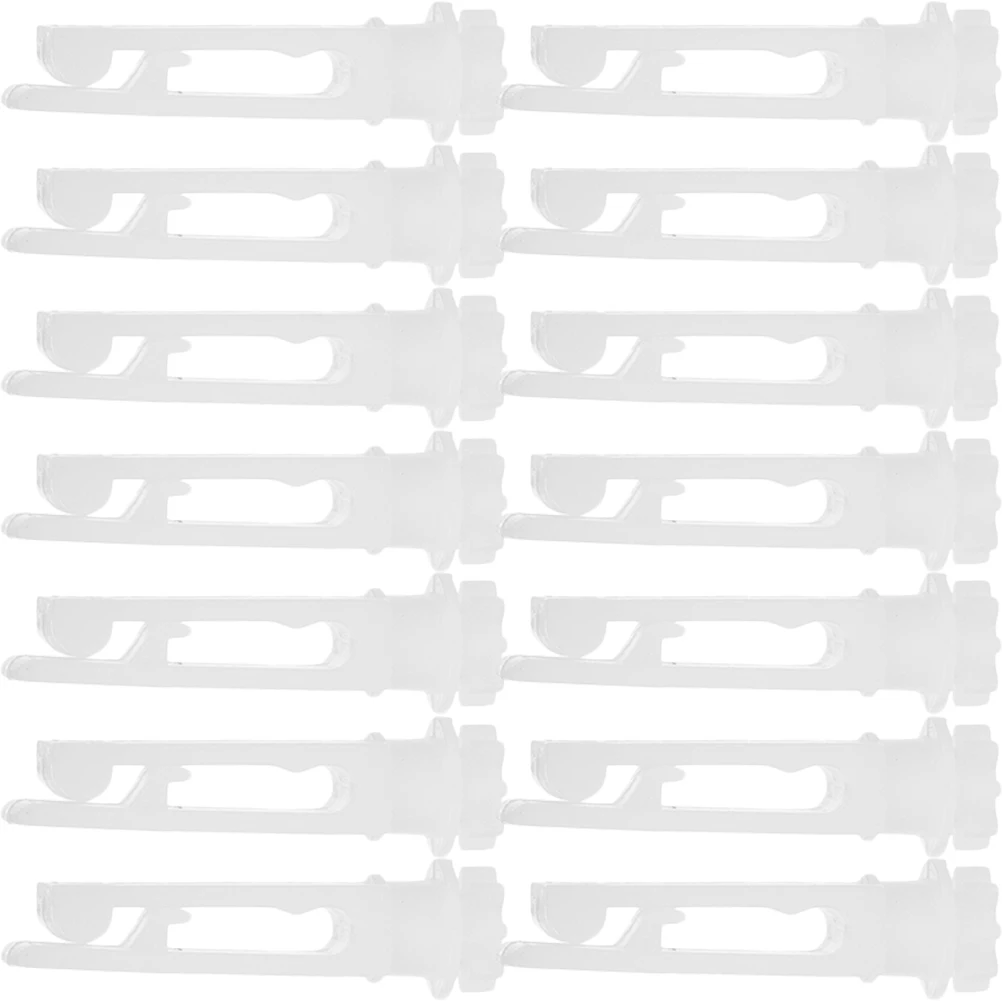 

20pcs Vertical Blind Stems Replacement Repair Parts White Pvc Universal Size Easy Install Light Carrier Stem Replacements For