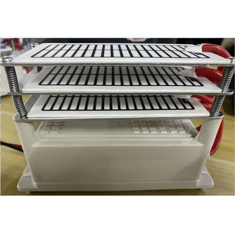 220V 18g Generator Integrated Ceramic Plate Ozonizer Stainless Steel Electrode Sterilizer Purifier